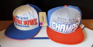 lot 91 image: 2014 & 2015 COTTON BOWL CHAMPIONSHIP BALL CAPS - NICE COLLECTIBLE