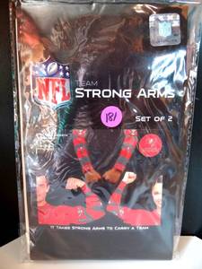 lot 181 image: TAMPA BAY BUCCANEERS Strong Arm Sleeve NEW NCAA Clothes Fan Dress Stretch - SET OF 2