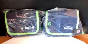 lot 225 image: SEATTLE SEAHAWKS OFFICIAL LICENSED CLUTCH - NEW W TAGS (x2)