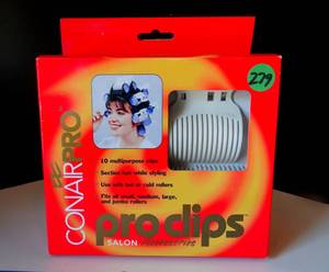 lot 279 image: Conair Pro Clips 10 Pcs Salon Hot or Cold Rollers - New In Box