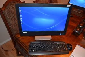 lot 78 image: Dell ALL IN ONE Computer, Windows 7 Pro OA 1TB DRIVE