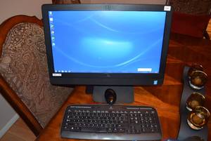lot 81 image: Dell ALL IN 1 Computer WITH 1TB HD Keyboard and Mouse