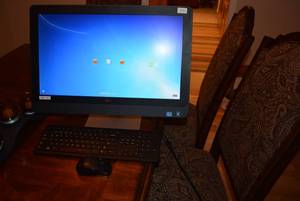 lot 82 image: Dell ALL IN 1 Computer WITH 1TB HD Keyboard and Mouse
