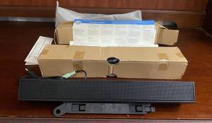 lot 20 image: 2 Dell Sound Bars Model AX510