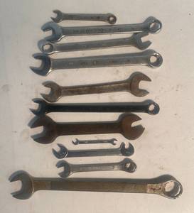 lot 129 image: Various size Wrenches
