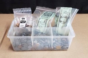 lot 27 image: Large Lot of Play Money