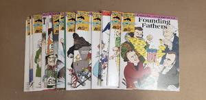 lot 43 image: Lot of 18 Comix with Content Books - History and Economic Comic Books