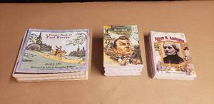 lot 44 image: Lot of 40 Childrens Historical Biography Books