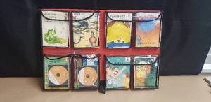 lot 46 image: ETA Cuisenaire Shared Reading Big Book Listening Station Set - 8 Book Titles