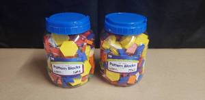 lot 47 image: 2 Sets of EAI Education Pattern Blocks