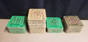 lot 58 image: 60 Vintage Bingo King Pla-Mor Bingo Cards