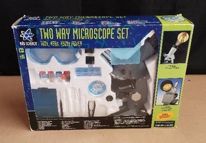 lot 73 image: Edu Science Two Way Microscope Set
