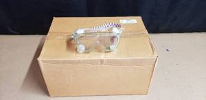 lot 75 image: Box of 24 Saftey Goggles - Made by Oberon Company