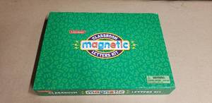 lot 103 image: Lakeshore Magnetic Letters Kit