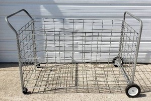 lot 158 image: Ball Cart - 39H x 62L x 30W