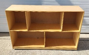 lot 168 image: 5 Compartment Storage Cabinet - 48L x 13W x 31H