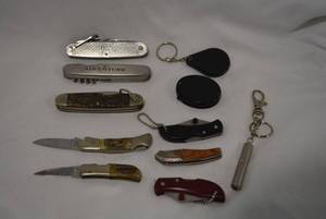 lot 277 image: Chick Knife, Adventure Knife, Keychains and More