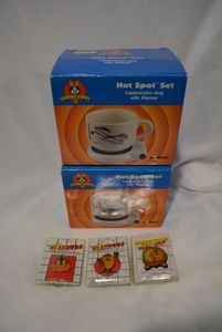 lot 284 image: 2 Looney Toons Hot Spot Sets and 3 Flashers Pins (Still in Packaging)