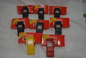 lot 290 image: Marlboro Refillable Lighters in Black, Yellow and Red
