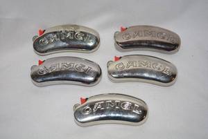 lot 303 image: Curved Camel Lighters, 5 Total