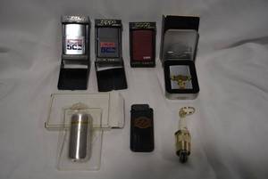 lot 319 image: Harley Davidson Zippo Lighter, Indy 500 Zippo Lighters, Cuban Cigar Lighter and More