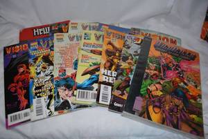 lot 321 image: Comic Books Vision, Wildcats and Hellboy Book