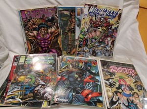 lot 331 image: Comic Books Spawn, Roxy, Bloodstrike, Union and More