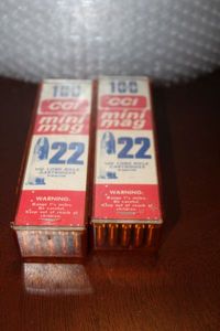 lot 11 image: 22 Long Rifle Cartridges, 2 Boxes of 100 count