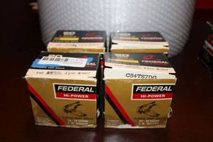 lot 193 image: Federal 20 Gauge Shot Shells, 4 Boxes