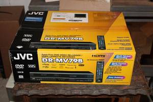 lot 22 image: JVC DVD Video RecorderVCR, Model DR-MV79B (Still in Box)