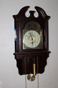 lot 188 image: Hanging Wall Chime Clock