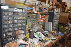 lot 135 image: Garage Lot 6 Hardware Storage Bins