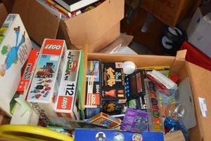 lot 160 image: Legos and Misc. Games