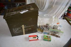 lot 153 image: Ammo and Ammo Box