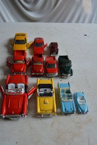 lot 69 image: Metal Car and Truck Replicas as shown