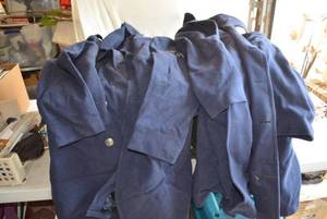 lot 80 image: Vintage Wool Air Force Over Coats