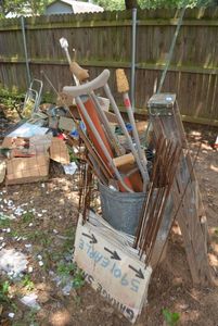 lot 250 image: Metal and Scrap Pile