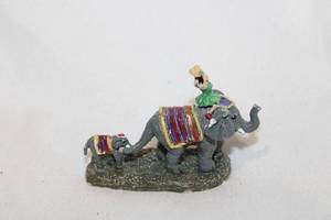 lot 386 image: Hand Painted Spelter Cold Cast Circus Figurine, Possible Ringley Barnum and Bailey Piece