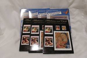 lot 391 image: Christmas Stamp Image Postcards and US Air Force Stamp Image Postcards