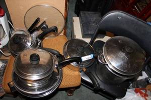 lot 205 image: Pots and Pans