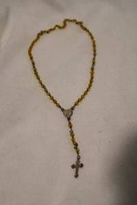 lot 478 image: Italian rosary. Marked Italy. 9L