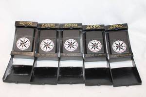 lot 518 image: Zippo Lighters Compass, 5 Total