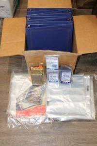 lot 527 image: Binders, Sheet Protectors and Card HoldersSleeves