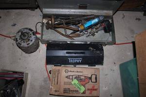 lot 148 image: Black & Decker Drill and Motor
