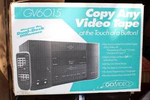 lot 550 image: Go-Video Dual Deck Video Copier (Still in Box)