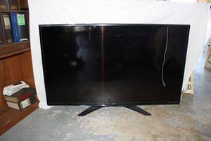 lot 123 image: Aquos 70 Diag. Sharp Liquid Crystal TV Model LC-70EQ10U
