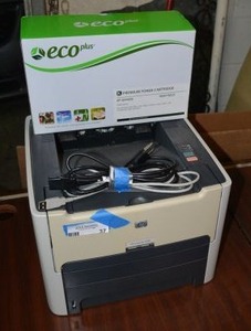 lot 37 image: HP LaserJet 1320 and Ecoplus Toner Cartridge