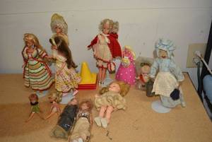 lot 69 image: Vintage Barbies and Other Dolls