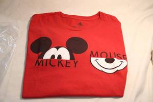 lot 383 image: TOKYO DISNEY Unisex Mickey Mouse Tee Shirt XL NWOT 100% Cotton Mens Japan 41 Hard to findRARE