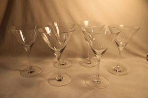 lot 302 image: (Set of 6) Stolze Lausitz Martini Glasses Dishwasher Safe. Model S050025T Made in Germany